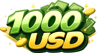 1000 usd লোগো